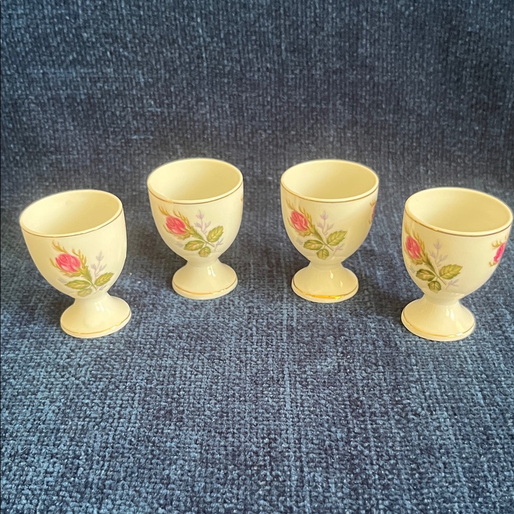 Vintage Set Of Four Egg Cups